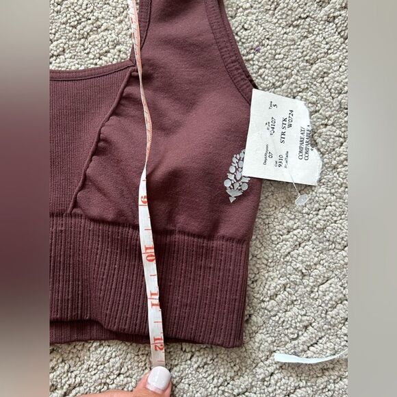 NWT Free People Movement Good Karma Square-Neck Bra - Picture 10 of 11